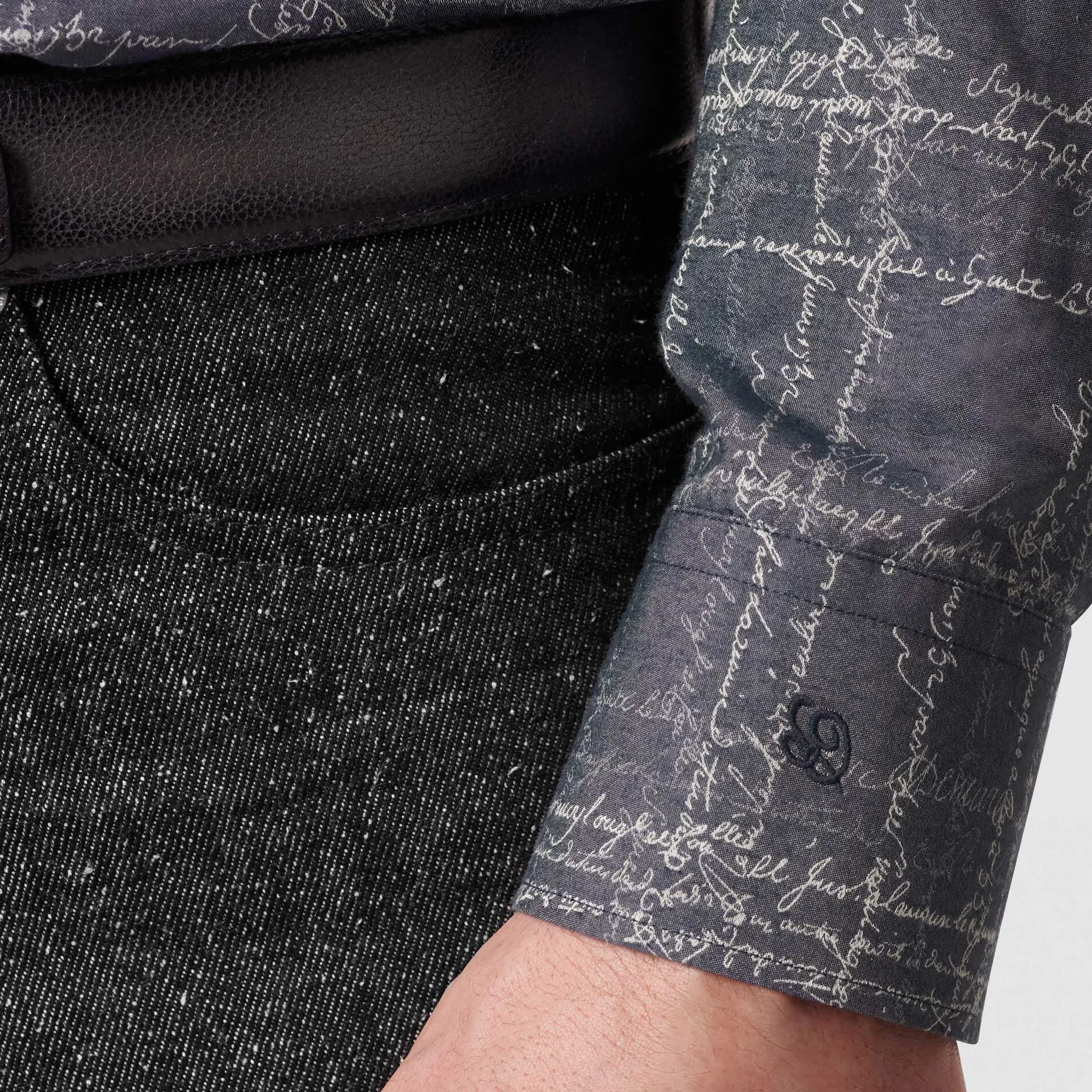 Berluti Chemise Alessandro en Coton Scritto | Chemises