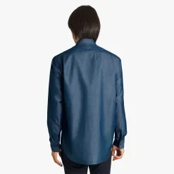 Berluti Chemise Avec &Eacute;tiquette En Cuir | Chemises