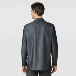 Berluti Chemise Denim en Coton et Soie | Chemises