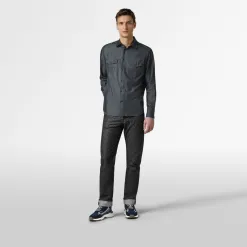 Berluti Chemise Denim en Coton et Soie | Chemises
