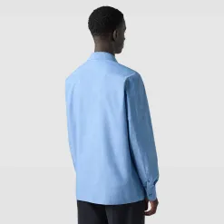 Berluti Chemise Militaire En Chambray De Coton | Chemises