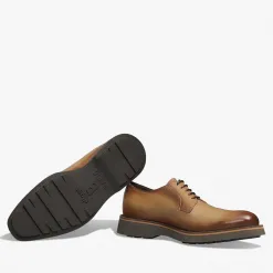 Berluti Derby Alessio En Cuir Scritto | Richelieus & Derbies