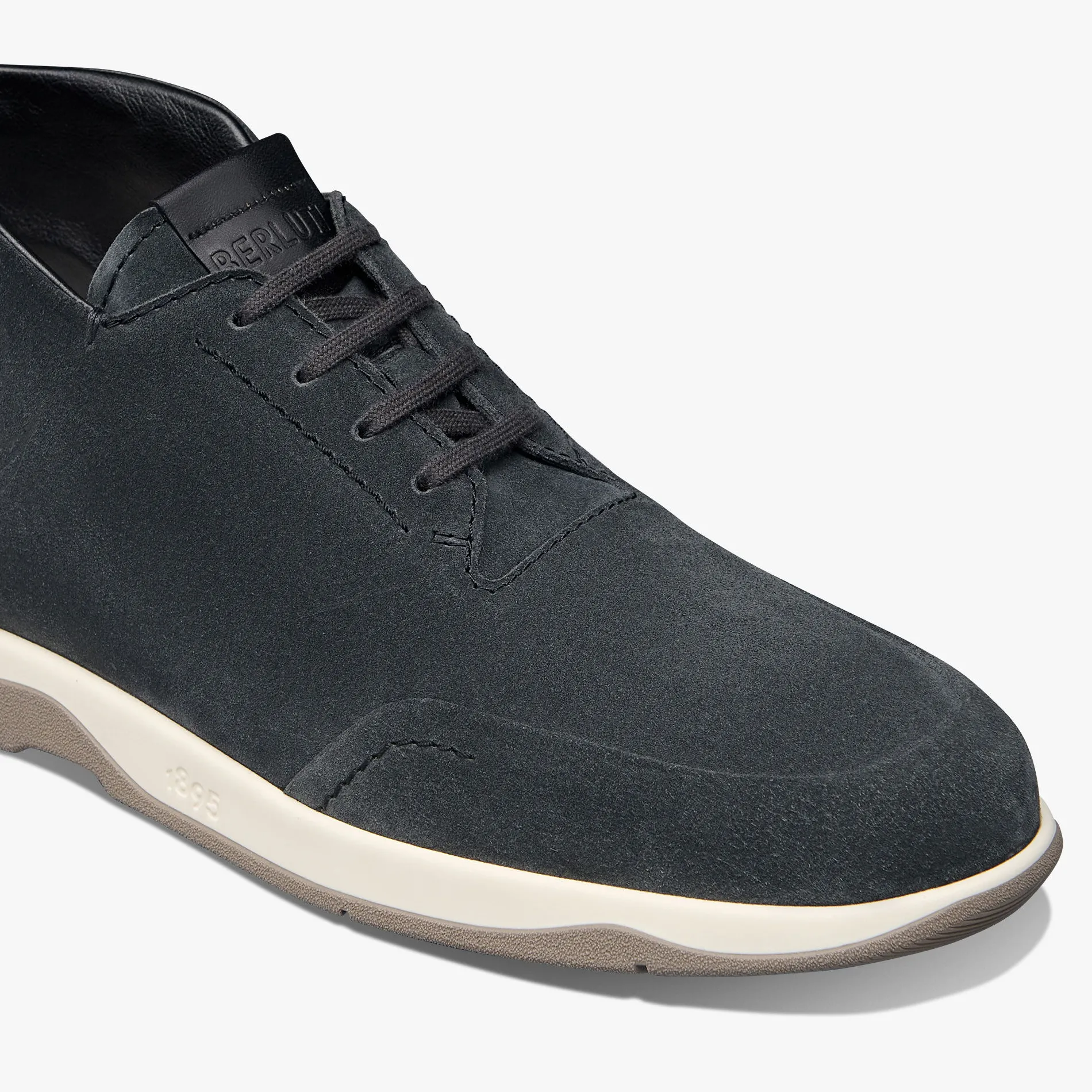 Berluti Derby Echapp&eacute;e En Veau Velours Scritto | Richelieus & Derbies | Bottines