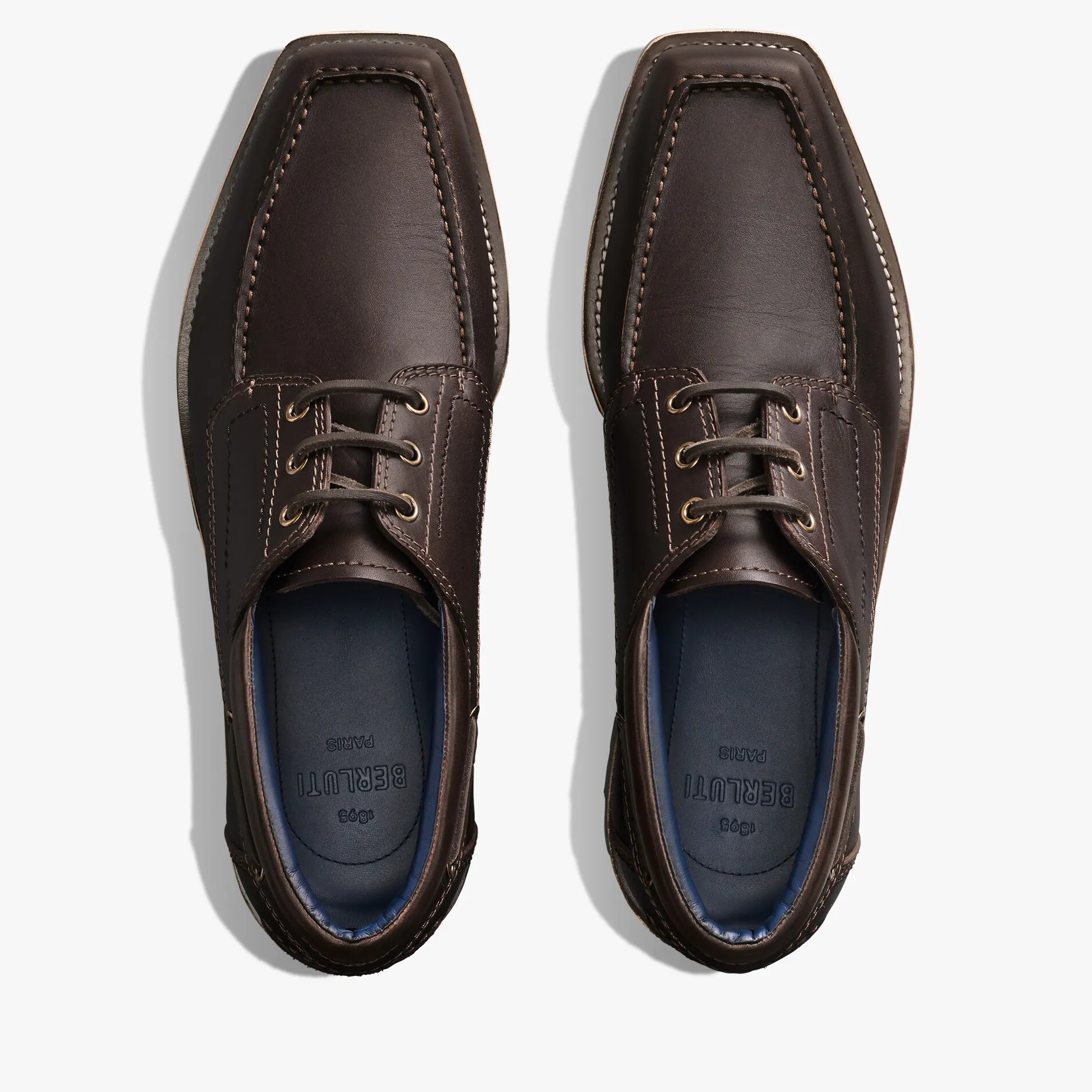 Berluti Derby Grand Chemin En Cuir | Richelieus & Derbies