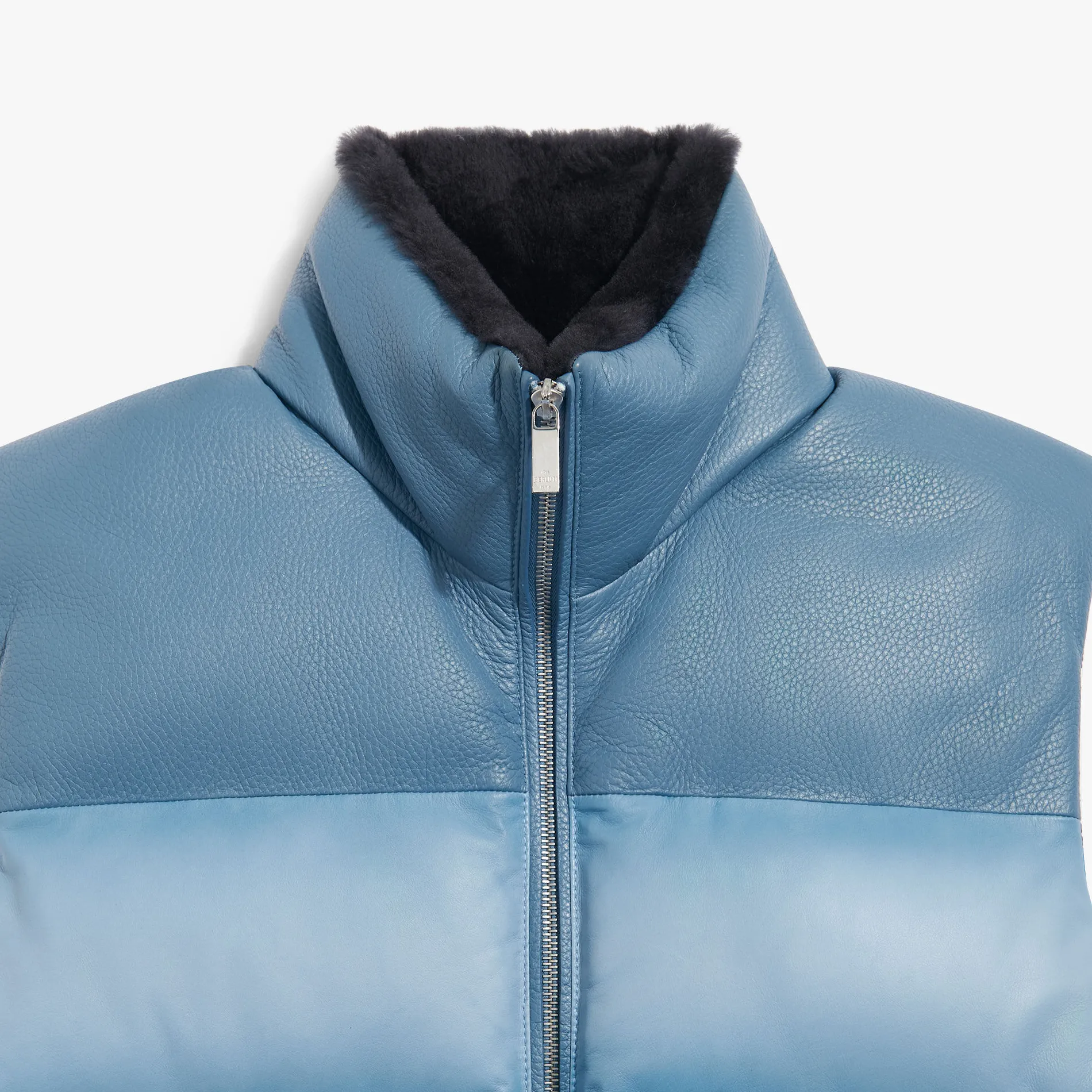 Berluti Doudoune Sans Manches en Cuir | Cuir