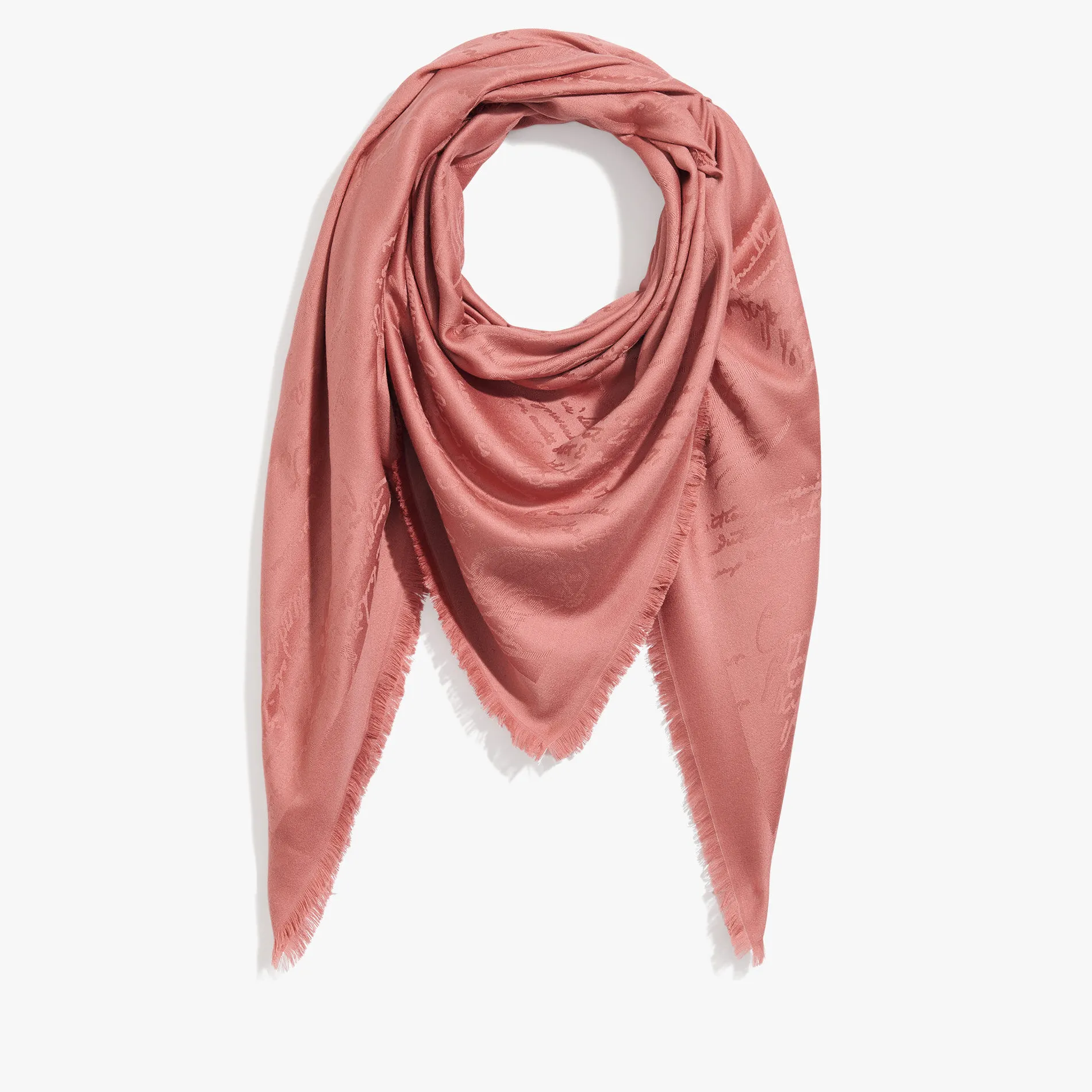 Berluti Écharpe en Laine et Soie Scritto | Écharpes, Gants & Chapeaux