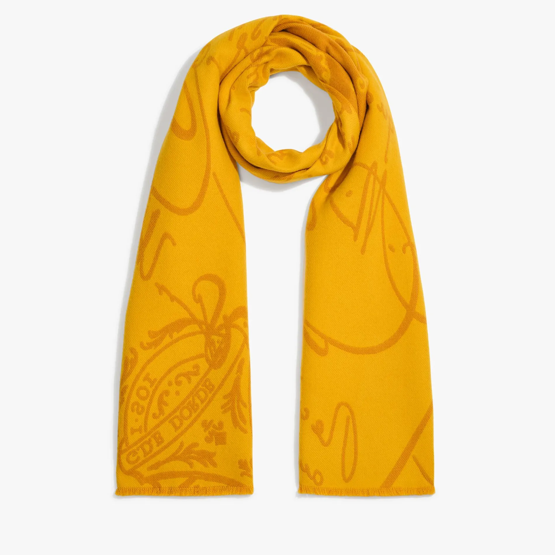 Berluti &Eacute;charpe Scritto En Laine | Écharpes, Gants & Chapeaux