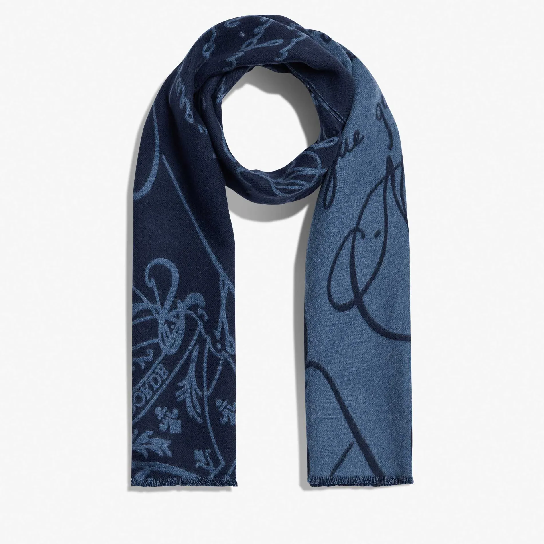 Berluti &Eacute;charpe Scritto en Laine | Écharpes, Gants & Chapeaux