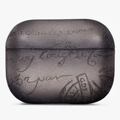 Berluti &Eacute;tui AirPods Pro En Cuir Scritto | Housses & Étuis | Objets, High-tech & Lifestyle
