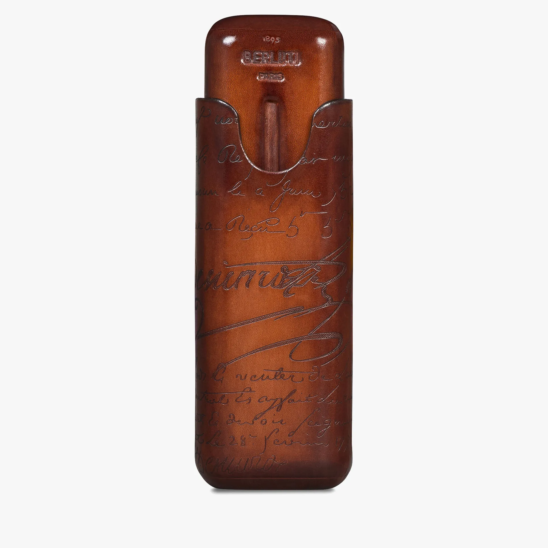 Berluti Étui DeuxCigares En Cuir Scritto | Housses & Étuis | Objets, High-tech & Lifestyle