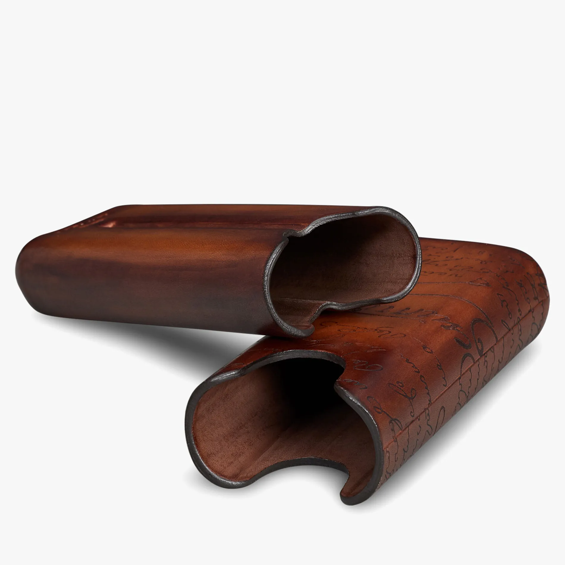 Berluti Étui DeuxCigares En Cuir Scritto | Housses & Étuis | Objets, High-tech & Lifestyle
