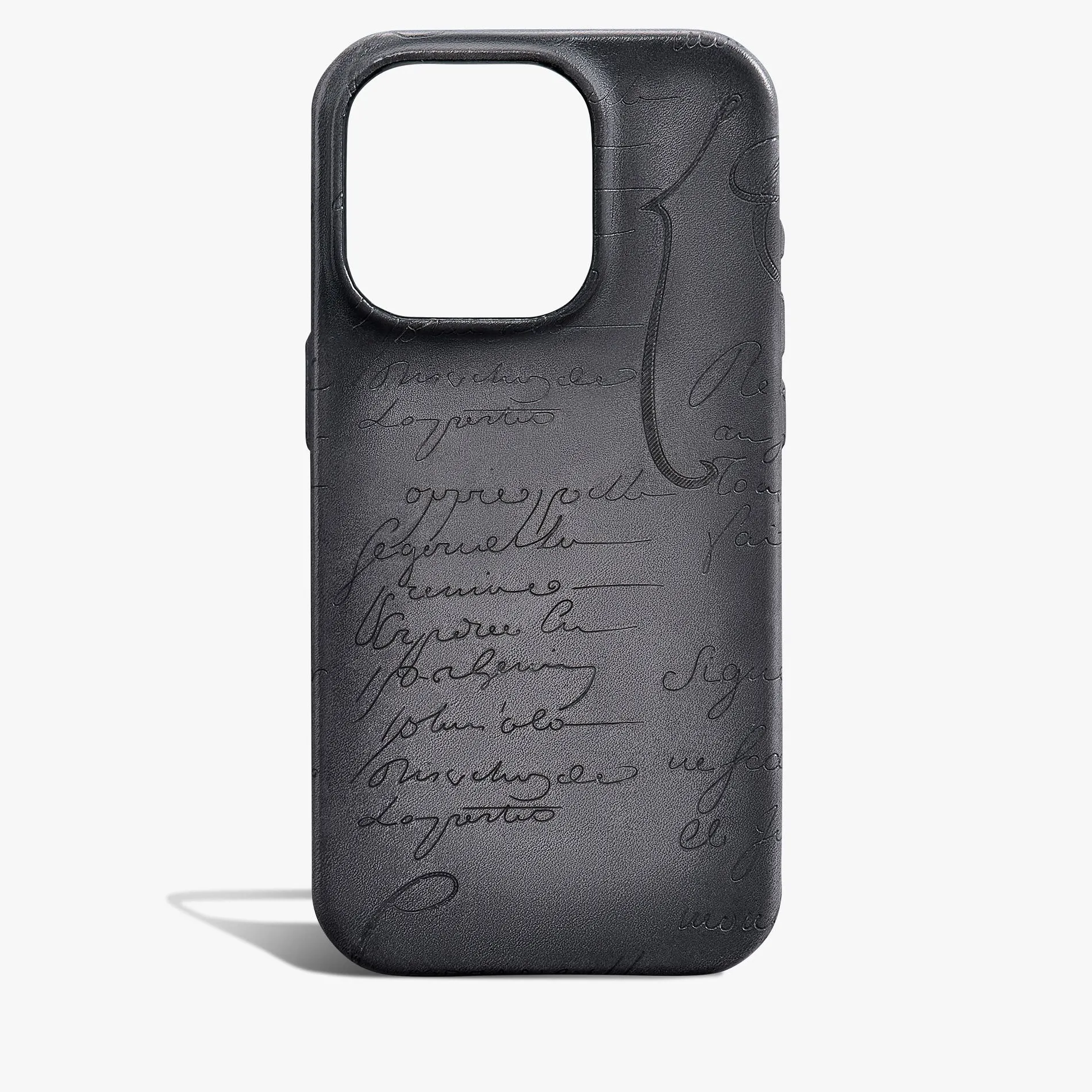 Berluti &Eacute;tui iPhone 16 Pro En Cuir Scritto | Housses & Étuis | Objets, High-tech & Lifestyle