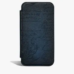 Berluti Étui iPhone 16 Pro Folio En Cuir Scritto | Housses & Étuis | Objets, High-tech & Lifestyle