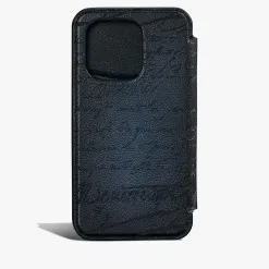 Berluti &Eacute;tui iPhone 16 Pro Folio En Cuir Scritto | Housses & Étuis | Objets, High-tech & Lifestyle