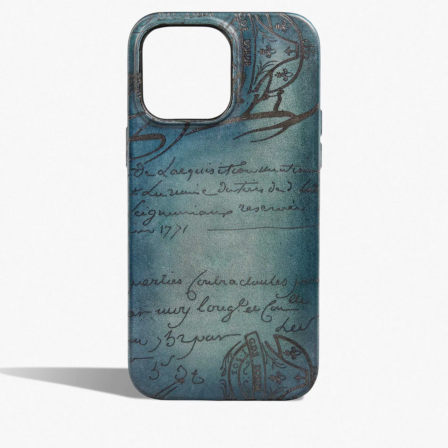 Berluti Étui iPhone 15 Pro Max En Cuir Scritto | Housses & Étuis