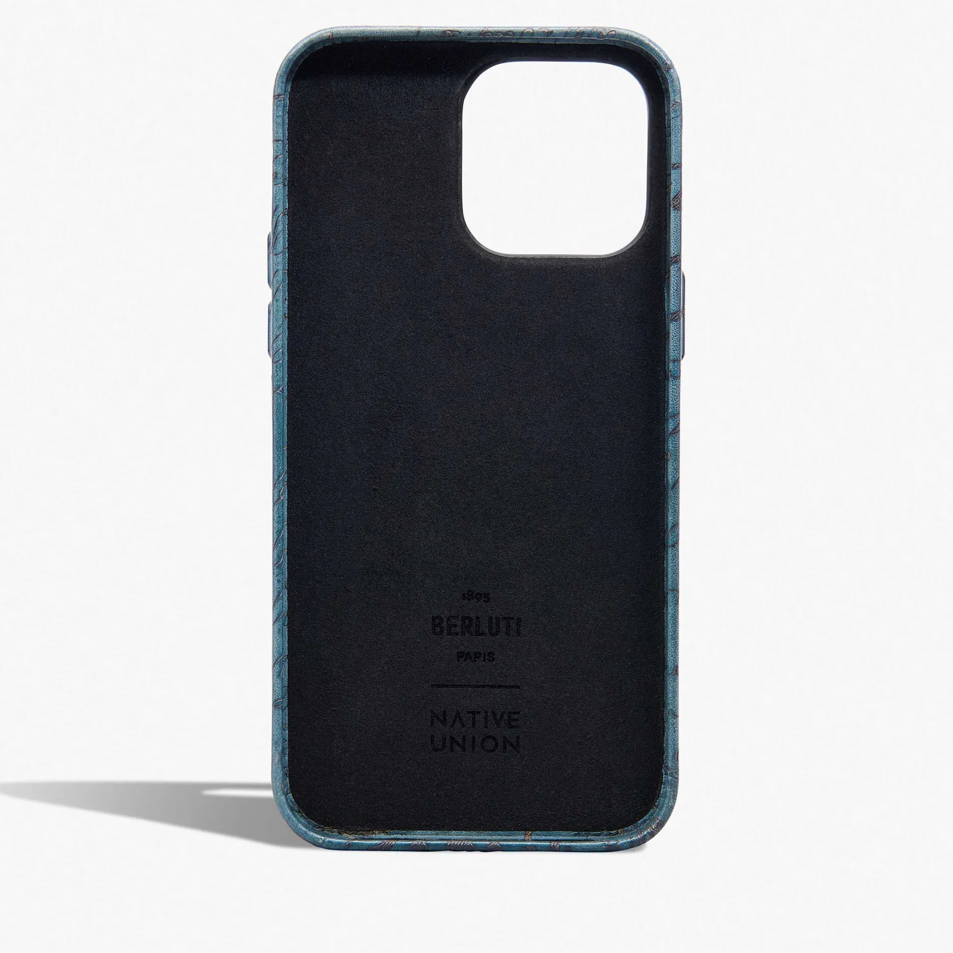 Berluti &Eacute;tui iPhone 15 Pro Max En Cuir Scritto | Housses & Étuis