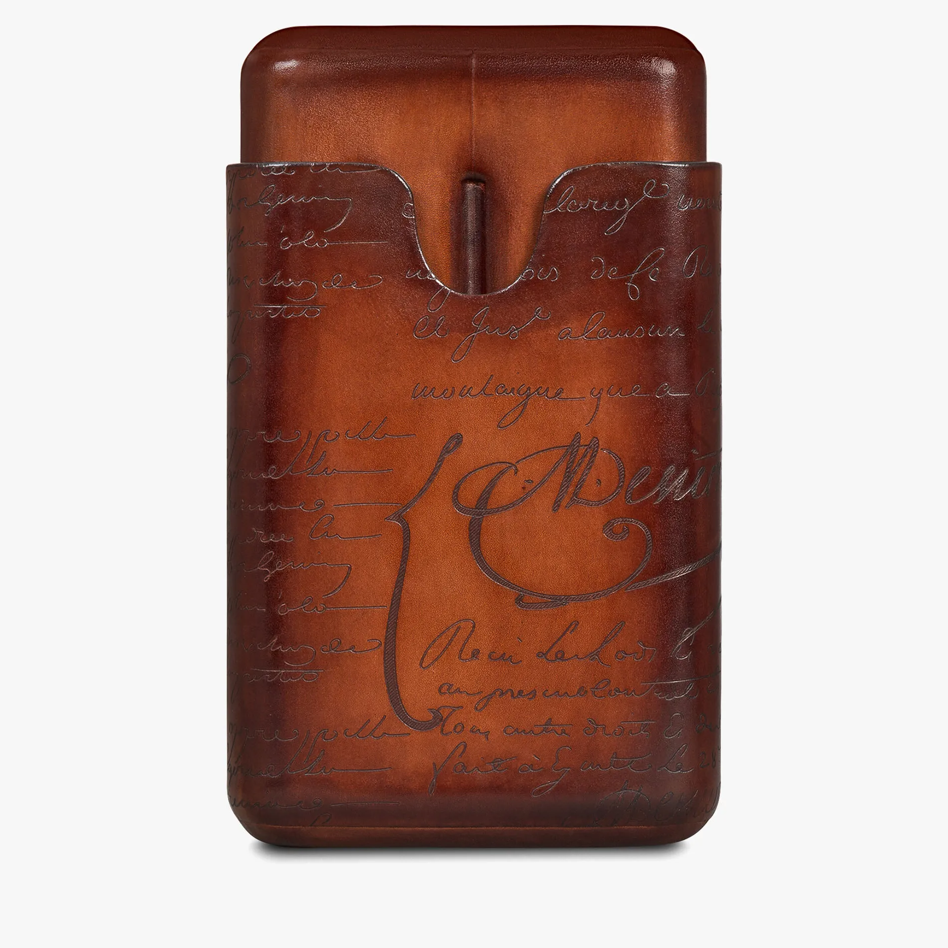 Berluti &Eacute;tui QuatreCigares En Cuir Scritto | Housses & Étuis | Objets, High-tech & Lifestyle