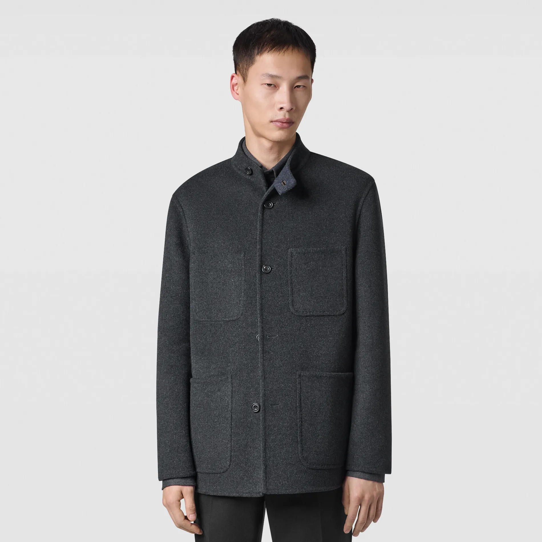 Berluti Forestière en Laine et Cachemire Double Face | Manteaux & Blousons | Vestes & Costumes