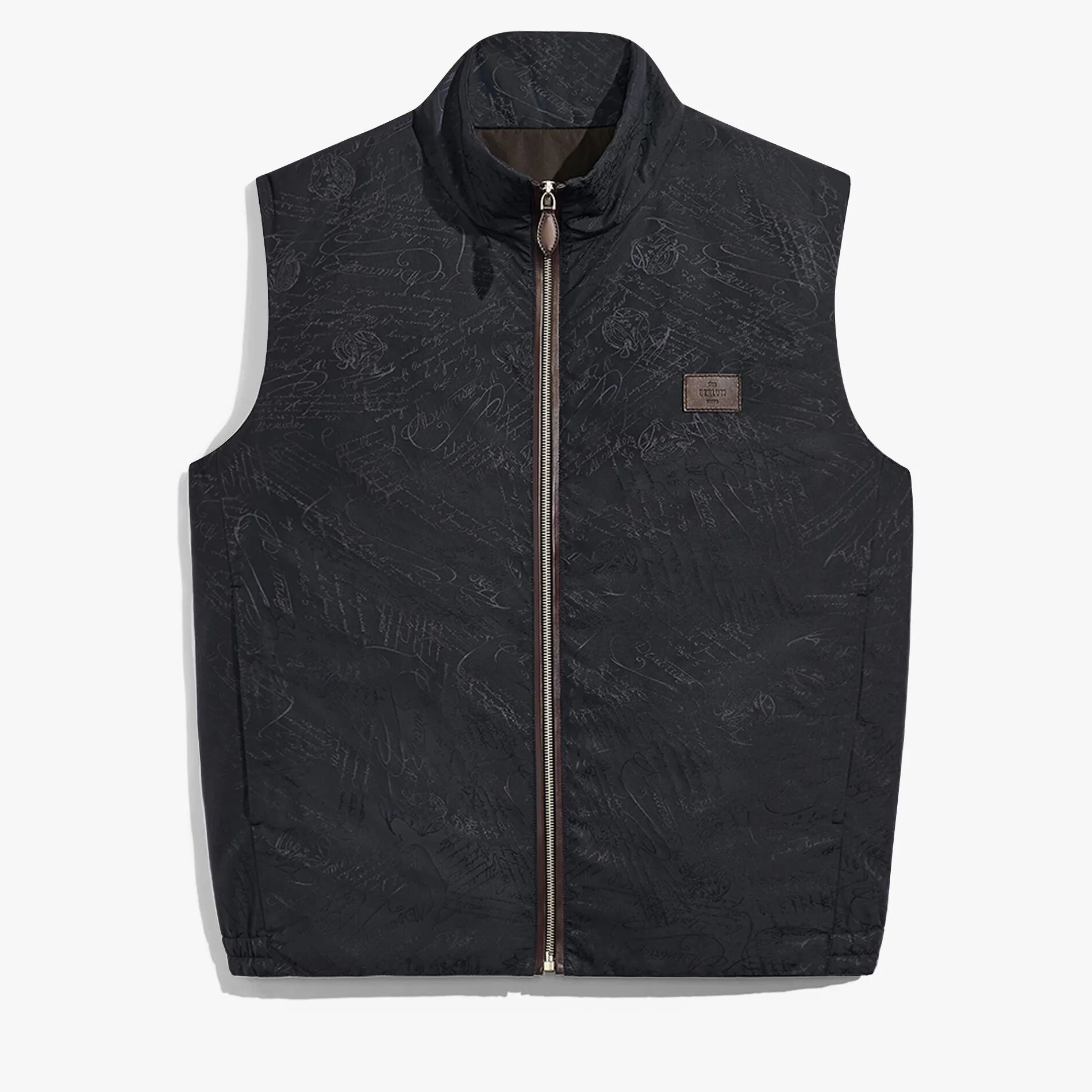 Berluti Gilet Sans Manches En Nylon Scritto | Manteaux & Blousons