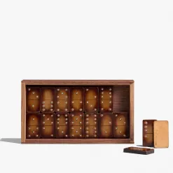 Berluti Jeu De Dominos En Bois Et Cuir | Objets, High-tech & Lifestyle