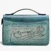 Berluti Long Portefeuille Zipp&eacute; Itauba Wide Gradiant En Cuir Scritto | Portefeuilles