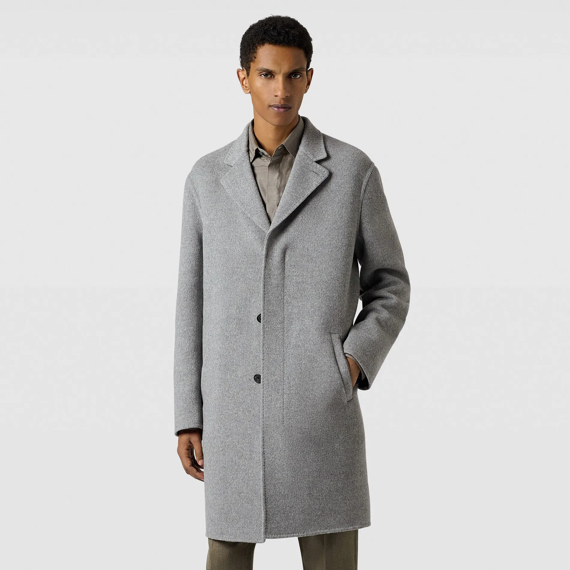 Berluti Manteau en Laine et Cachemire Double Face | Manteaux & Blousons
