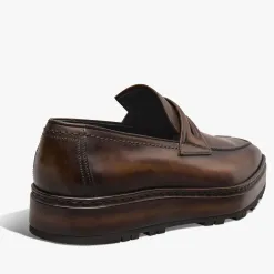 Berluti Mocassin Andy Alto En Cuir | Mocassins & Boucles