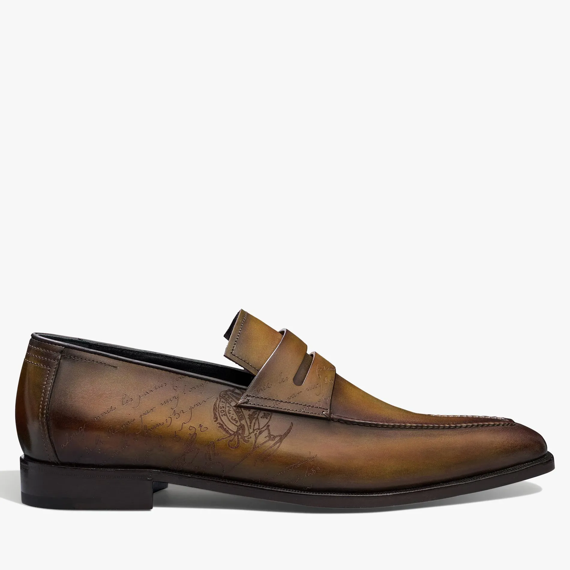 Berluti Mocassin Andy D&eacute;mesure Neo En Cuir Scritto | Mocassins & Boucles