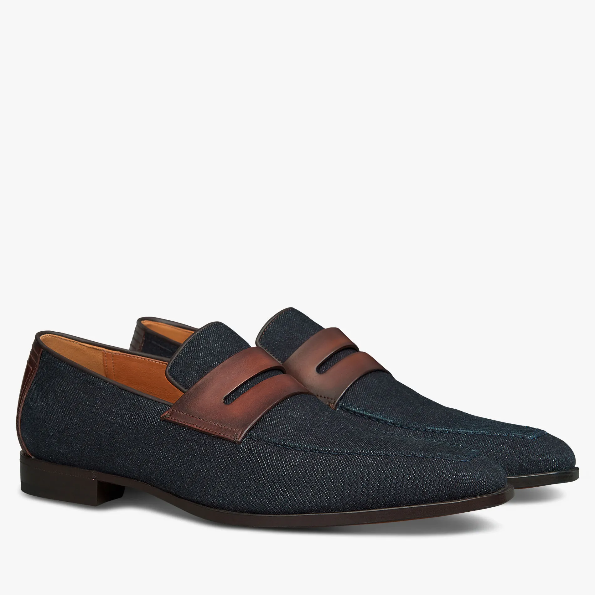 Berluti Mocassin Andy D&eacute;mesure En Denim | Mocassins & Boucles