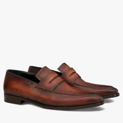 Berluti Mocassin Andy D&eacute;mesure Neo En Cuir Scritto | Mocassins & Boucles