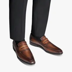 Berluti Mocassin Andy D&eacute;mesure Neo En Cuir Scritto | Mocassins & Boucles