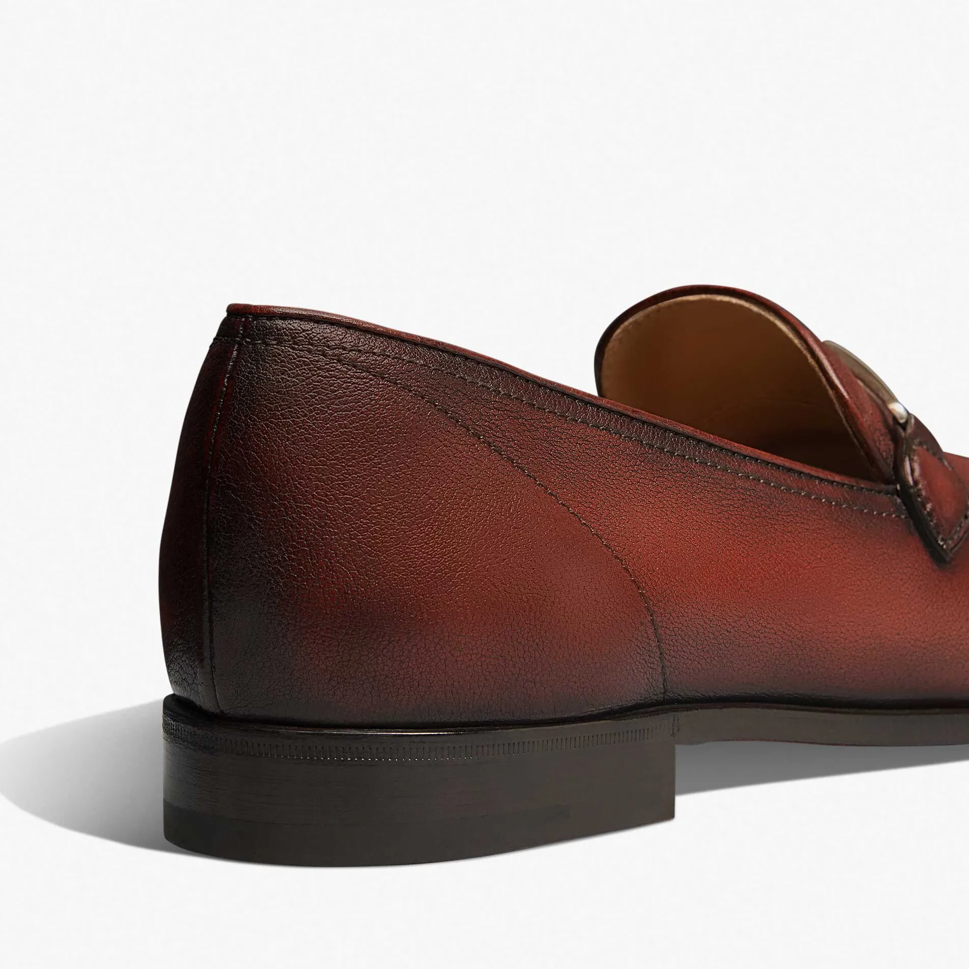 Berluti Mocassin B Volute En Cuir De Veau | Mocassins & Boucles