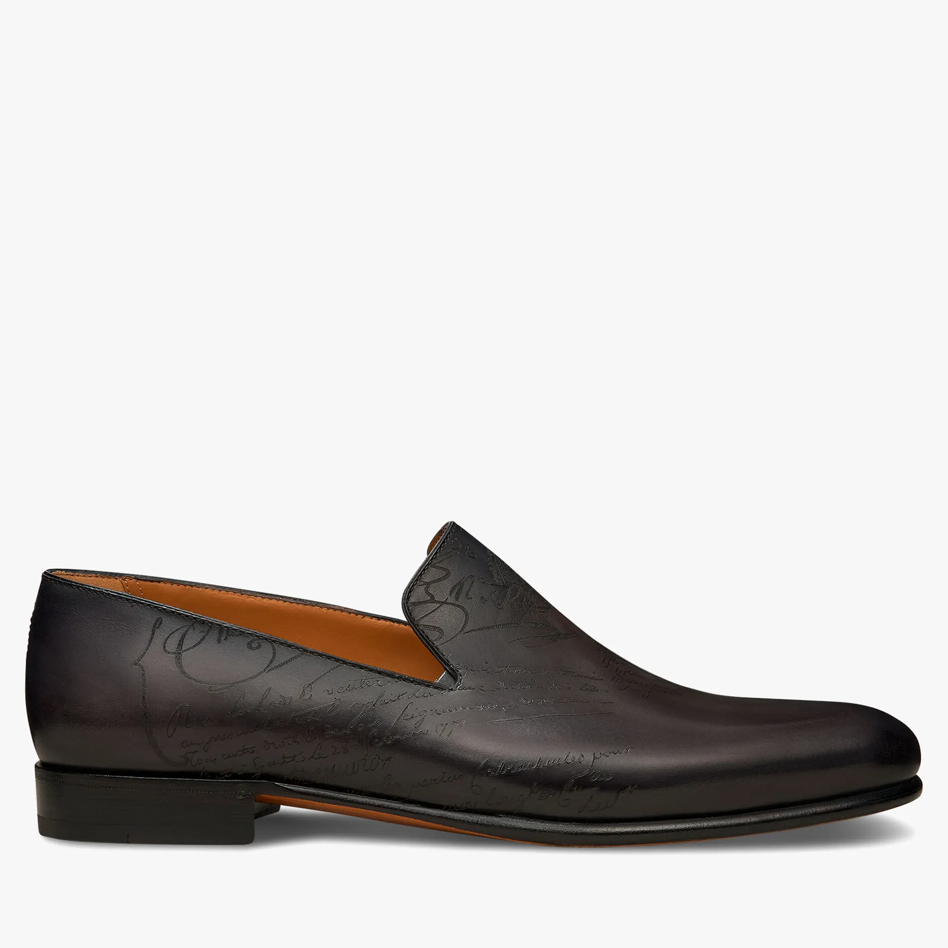 Berluti Mocassin Cursive Galet En Cuir Scritto | Mocassins & Boucles