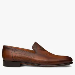 Berluti Mocassin Cursive Galet En Cuir Scritto | Mocassins & Boucles