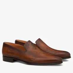 Berluti Mocassin Cursive Galet En Cuir Scritto | Mocassins & Boucles