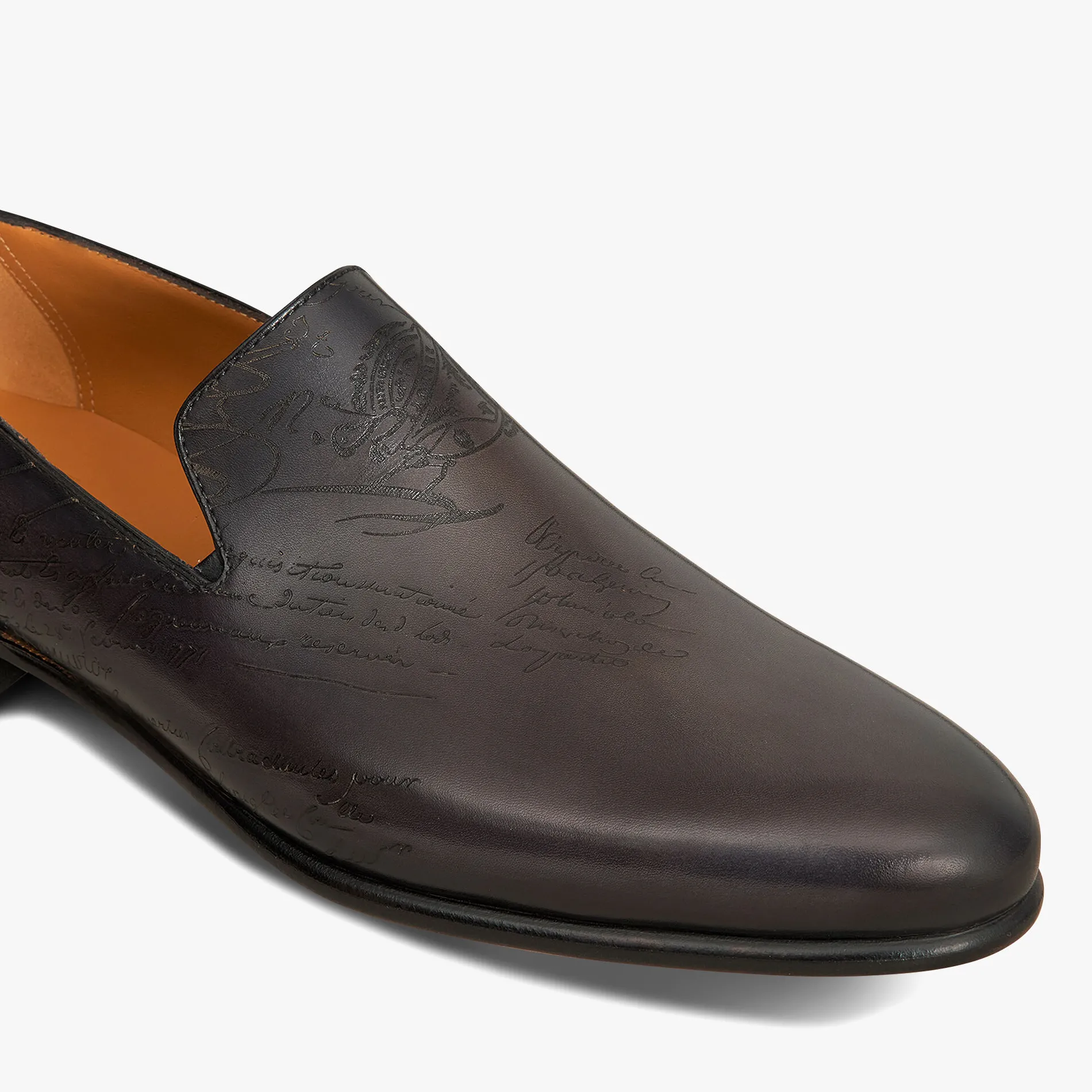 Berluti Mocassin Cursive Galet En Cuir Scritto | Mocassins & Boucles
