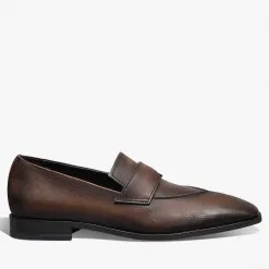Berluti Mocassin Grand &Eacute;critoire En Cuir | Mocassins & Boucles