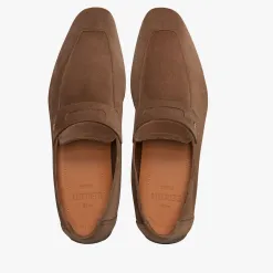 Berluti Mocassin Lorenzo Drive En Cuir Camoscio | Mocassins & Boucles