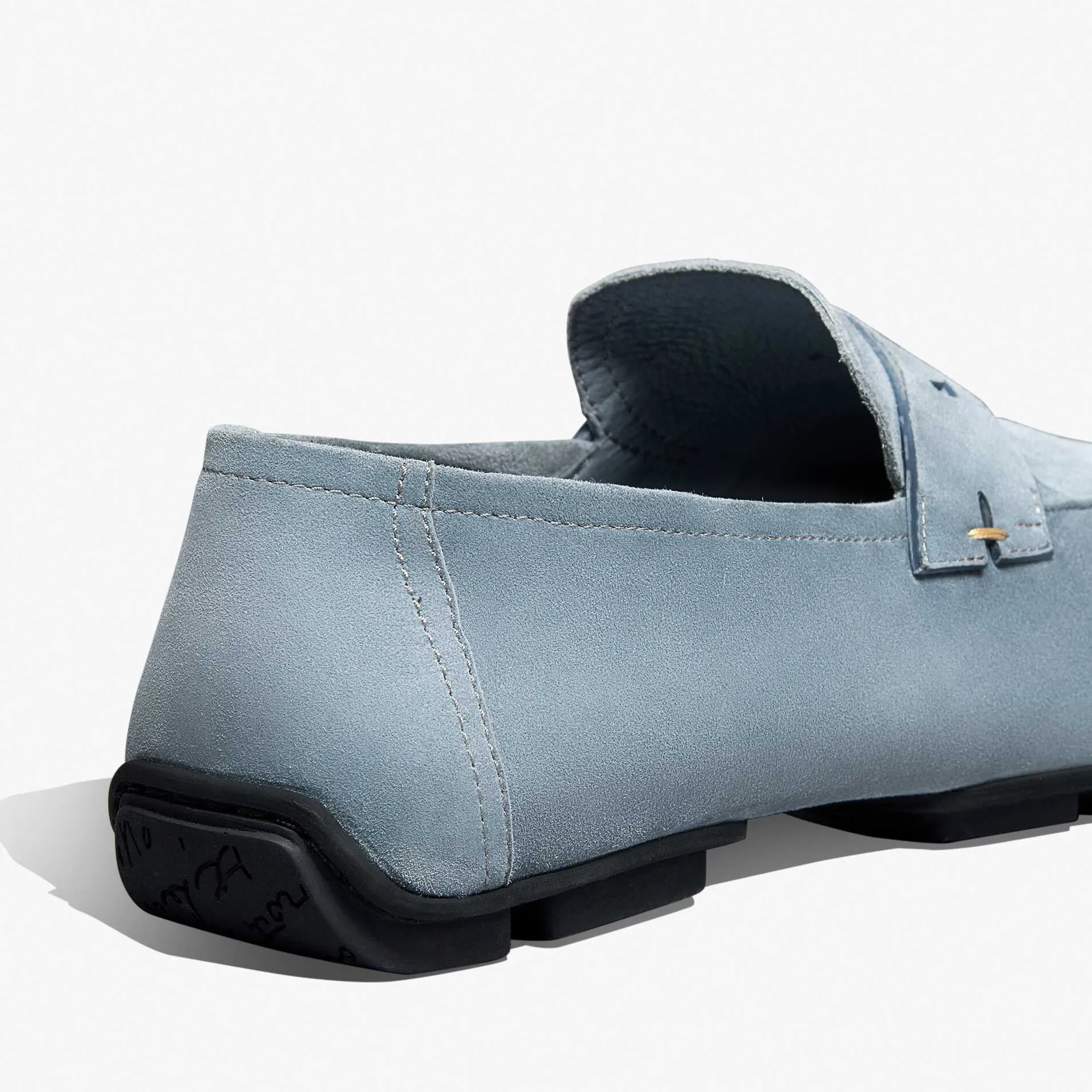 Berluti Mocassin Lorenzo Drive En Cuir Camoscio | Mocassins & Boucles