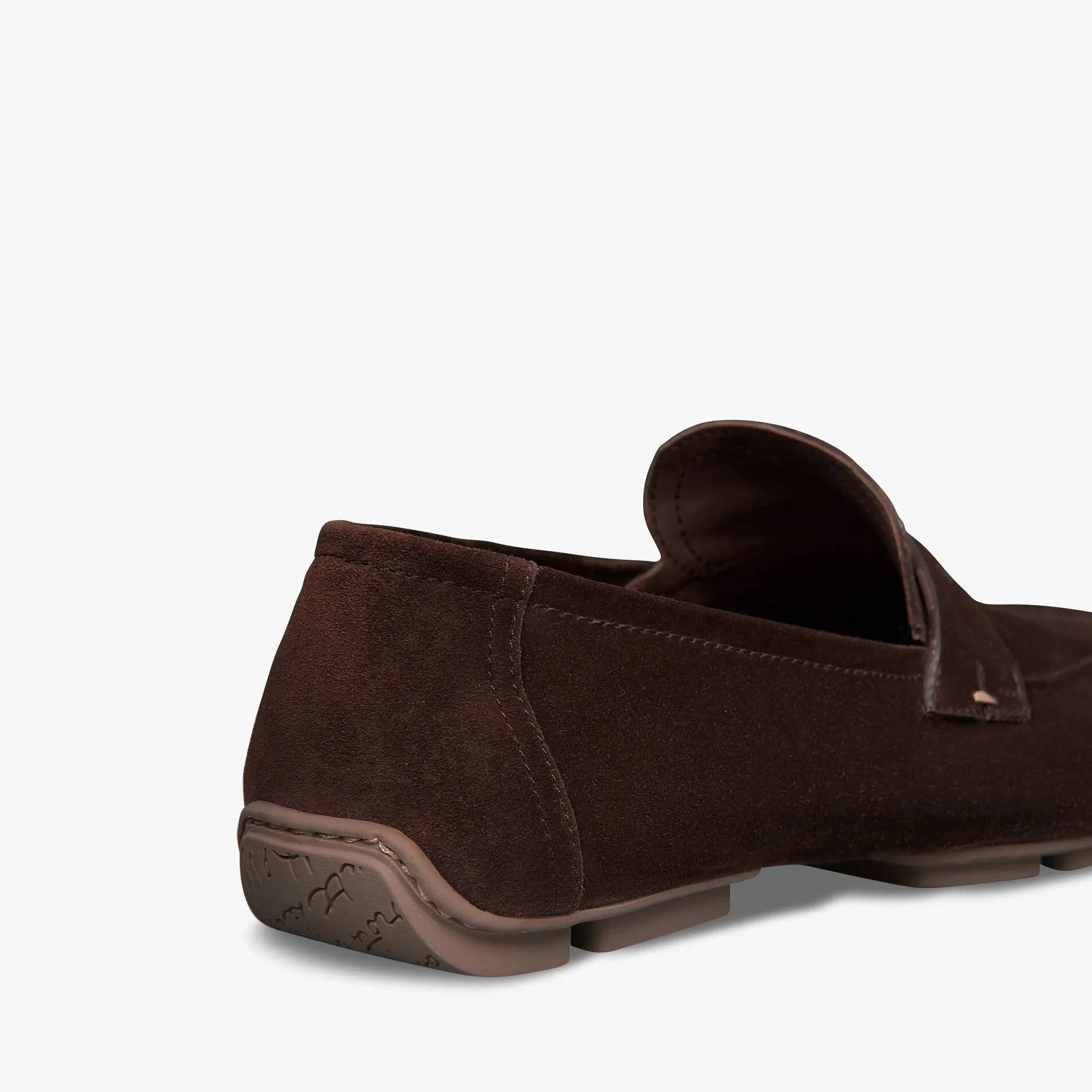 Berluti Mocassin Lorenzo Drive En Cuir Camoscio | Mocassins & Boucles
