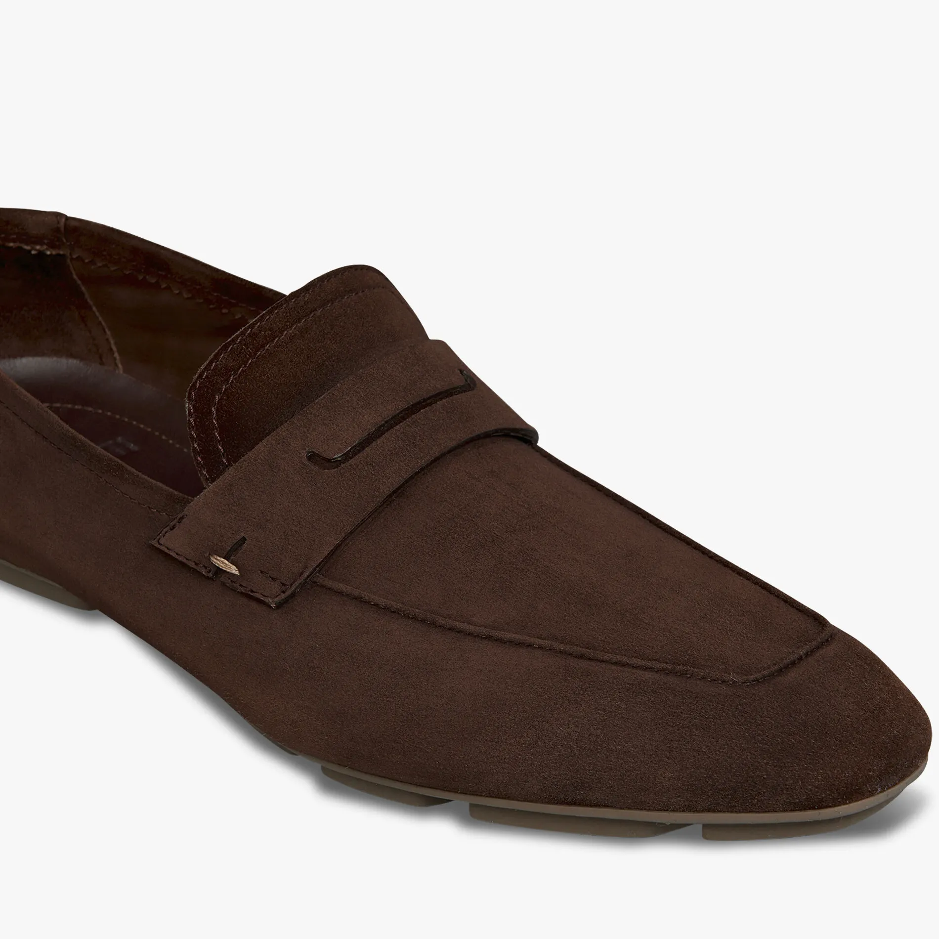Berluti Mocassin Lorenzo Drive En Cuir Camoscio | Mocassins & Boucles