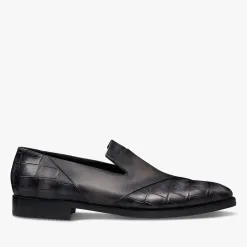 Berluti Mocassin Patchwork Démesure En Cuir et Cuir d’Alligator | Mocassins & Boucles