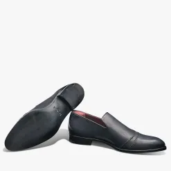 Berluti Mocassin Rapi&eacute;c&eacute;-Repris&eacute; en cuir Scritto | Mocassins & Boucles