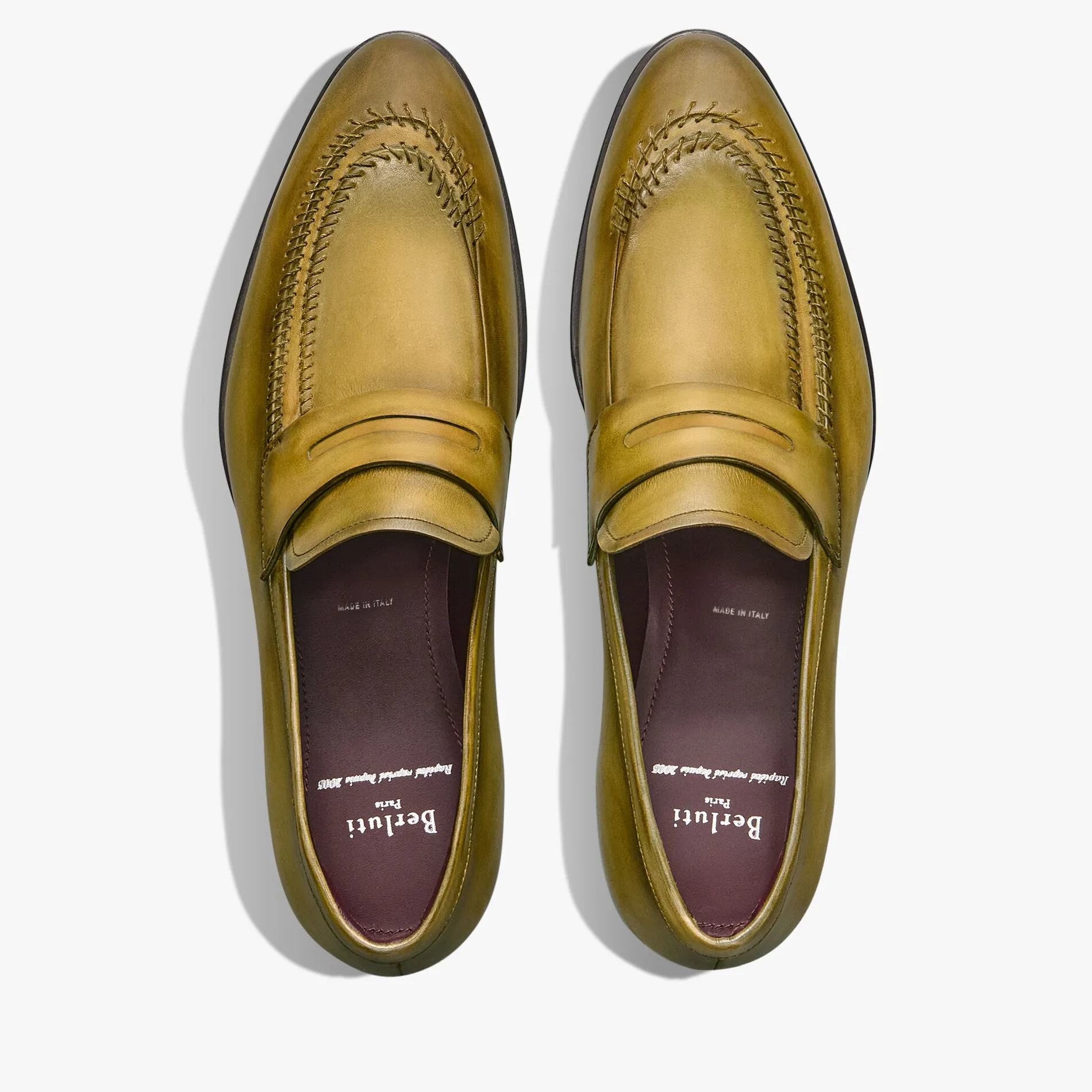 Berluti Mocassin Rapiécé-Reprisé en cuir | Mocassins & Boucles