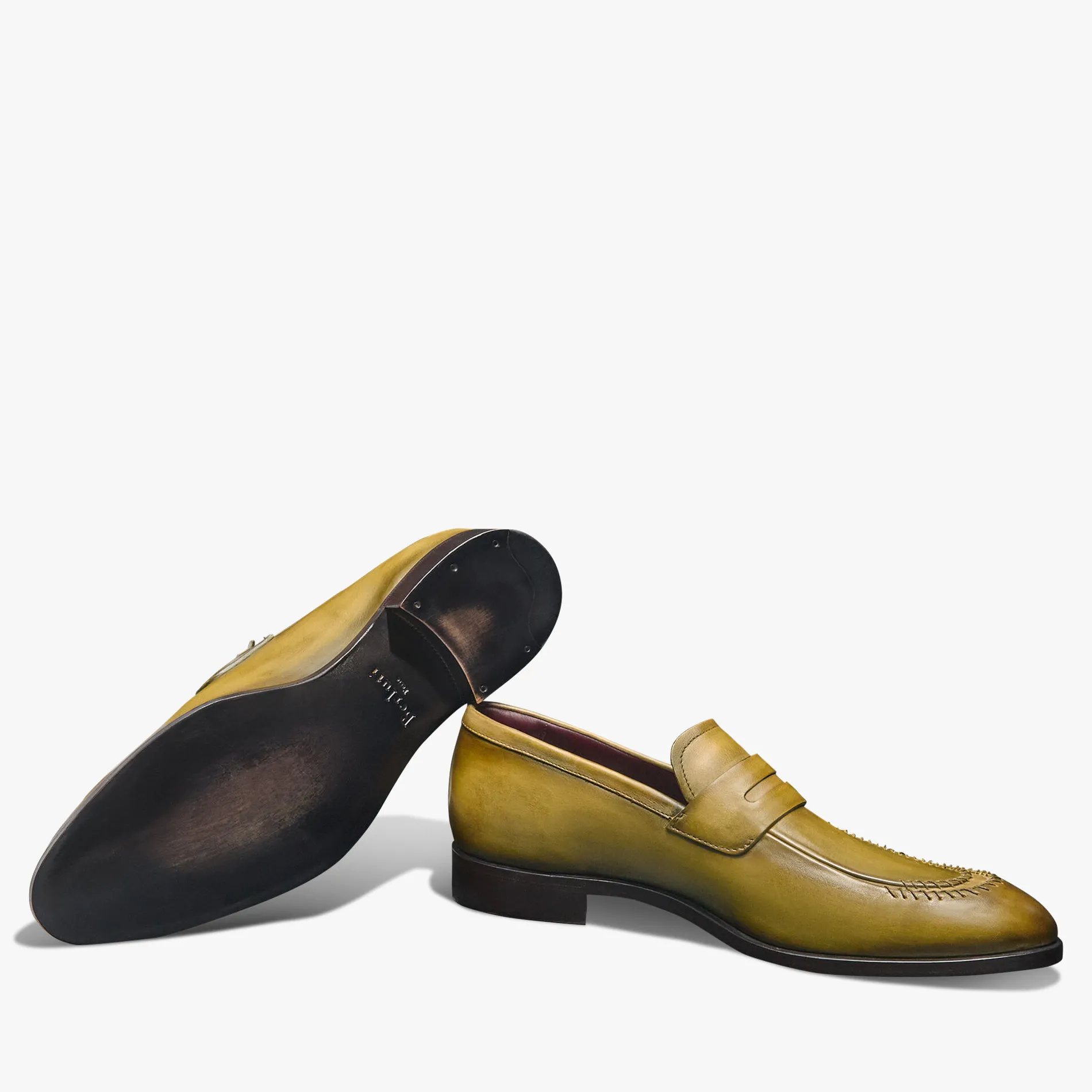 Berluti Mocassin Rapiécé-Reprisé en cuir | Mocassins & Boucles
