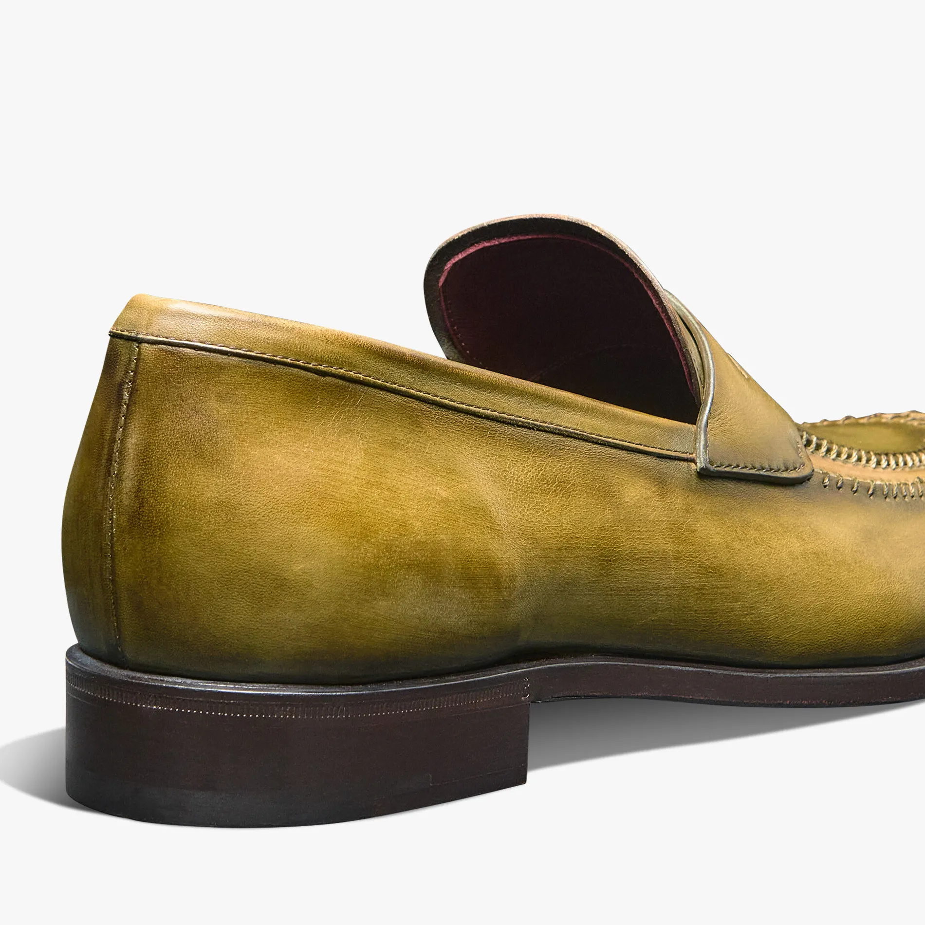 Berluti Mocassin Rapiécé-Reprisé en cuir | Mocassins & Boucles