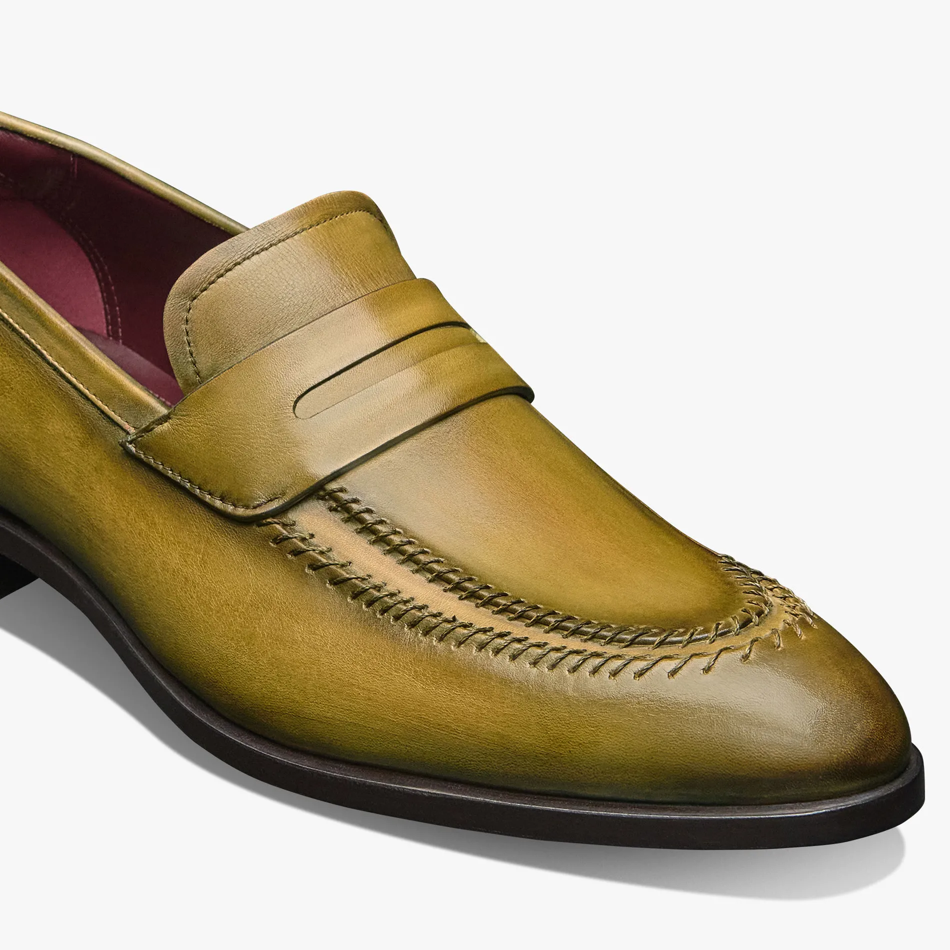 Berluti Mocassin Rapiécé-Reprisé en cuir | Mocassins & Boucles