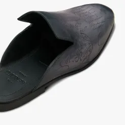 Berluti Mule Cyrus En Cuir Scritto | Sandales