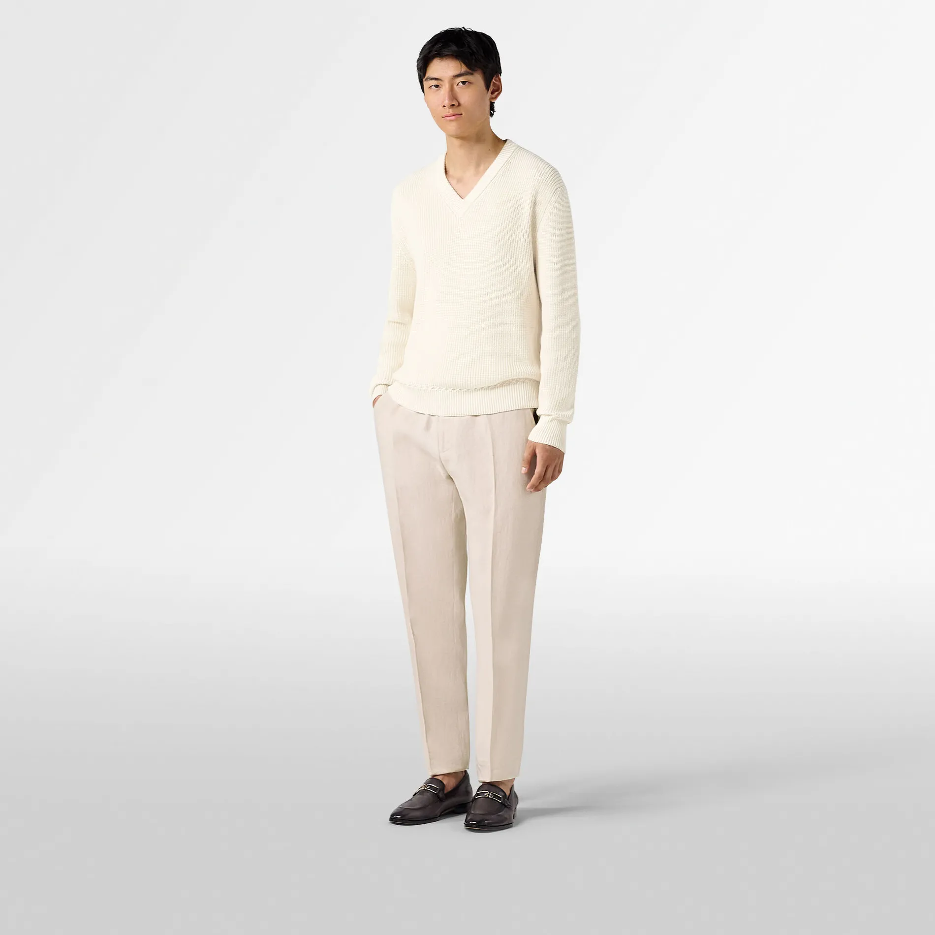 Berluti Pantalon À Cordon En Lin | Vestes & Costumes | Pantalons & Jeans