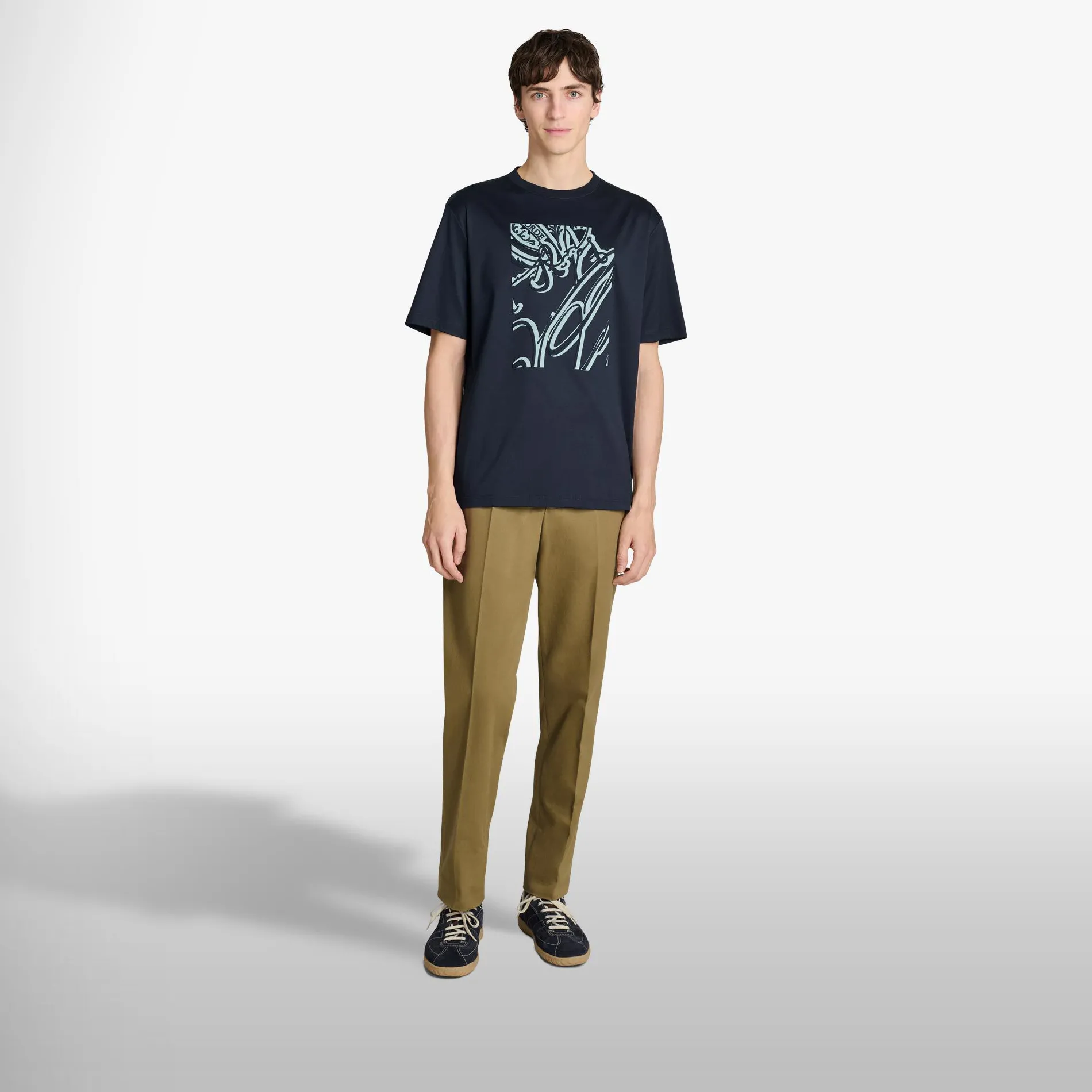 Berluti Pantalon Carotte 1 Jour En Coton | Pantalons & Jeans